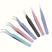 Resim 2 adet Hassas Cımbız Seti, Düz ve Dirsek Uçlu, Kendin Yap Projeleri, Scrapbooking, Boncuk İşleri ve Hassas Projeler İçin Uygun 