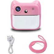 Resim Pazly Çocuklar İçin Anında Baskılı Dijital Kamera - 2400w Çift Lensli Termal Yazıcı 