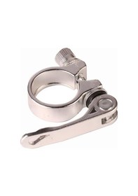 Resim Vona Mandallı Sele Borusu Kelepçesi 34.9Mm Gümüş Siyah 