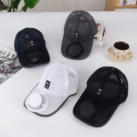 Resim 1 adet Kadın Beyzbol Şapkası, USB Şarjlı Fan ile, Üç Ayarlanabilir Rüzgar Hızı ile. Bu Şık Açık Hava Eğlencesi Şapkası Uzun Kenarlı ve Her İki Cinsiyet için Uygun, Yaz Seyahatleri için Temel Bir Parça. 