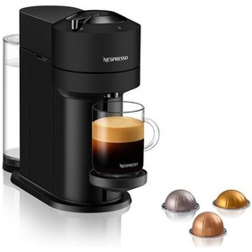 Resim Nespresso Vertuo Next Mat Siyah D Range Kapsül Kahve Makinesi 