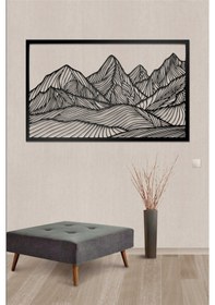 Resim Dağlar - Metal Tablo 