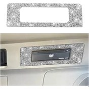 Resim Nissan 350z 2003-2009 Araba Dvd Oynatıcı Elmas Dekoratif Etiket, Sol Ve Sağ Sürücü Evrensel 1 Adet 