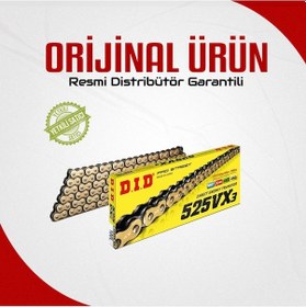Resim Dıd Aprilia Tuono 1000r Factory 2006-2007 525-106 X-ringli Zincir Gold Renk 