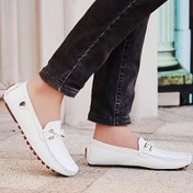 Resim Erkekler için Hafif Sürüş Loaferları ve Bere 