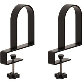 Resim Suntek 2 Adet Kelepçeli Raflar İçin Kitap Destekleri Metal 