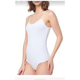 Resim Seher Yıldızı 0066 Kadın İp Askılı Çıtçıtlı Body 10 Adet 001 