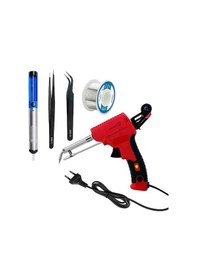 Resim Yunboo Ev Elektronik Tamiri İçin 60w Dışısı Isıtmalı Sabit Sıcaklıklı El Soldering Torchu - Avrupa Standartlı Tam Zımba Seti 