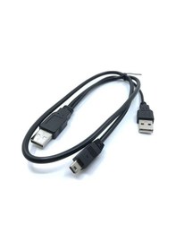 Resim Mini Usb Y Kablo 5 Pin Harici Hdd Kablosu Usb 2.0 