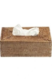Resim Decor Walther Basket Mendil Kutusu, Tezgah Üstü - Kahve 