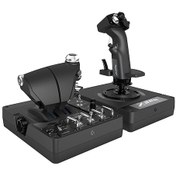 Resim Logitech G Saitek PRO Flight X56 HOTAS 945-000059 Stoktan Hızlı Gönderi | 2 Yıl Logitech Türkiye Garantili