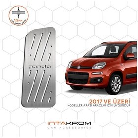 Resim Fiat Panda Krom Ayak Dinlendirme Pedalı - 2017 Ve Üzeri 