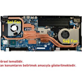 Resim Afila Monster Abra A7 V13.2.1 Notebook Cpu Fanı Ver.1 (Sağ Fan) 
