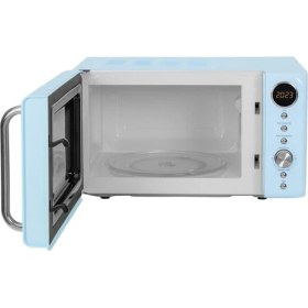 Resim Simfer SK4606 Retro Mavi Dijital Mikrodalga Fırın 