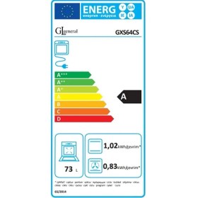 Resim Gl General Calipso Glf 63CS Fryart Dijital Siyah Ankastre Fırın 