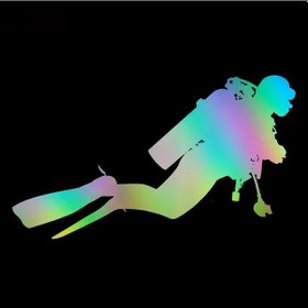 Resim Kişiselleştirilmiş Araba Çıkartmaları Moda Araba Çıkartmaları Dalış Çıkartmaları Kapak Çizikler Su Geçirmez Ve Güneş Koruyucu Pvc 18 11 Cm Mavi 3xl 