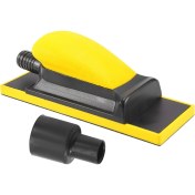 Resim Spibicyy 70X198MM Kuru Taşlama El Itme Tahtası Araba Macun Kül El Planya Dikdörtgen Vakum Zımpara Taşlama Kül Kurulu Aracı (Yurt Dışından) 