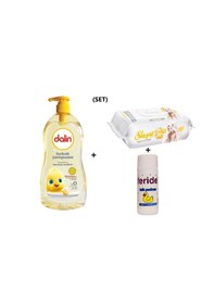 Resim Dalin Bebek Şampuanı 700 Ml + Sleepy Sensitive Islak Mendil 90'lı + Feride Talk Bebek Pudrası 75 Gr Set 