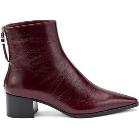 Resim Bordeaux Bot Kadın 65q7 Frau Alıas Kırmızı 
