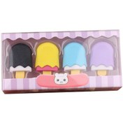 Resim Suntek Karikatür Mini Silgi Ofis Malzemeleri Bulmaca Dondurma " 