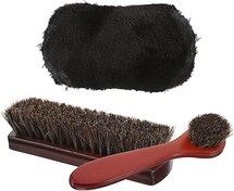 Resim Tofficu 1set Atlı Kıllı Ayakkabı Fırçası Seti Ayakkabı Temizleme Ve Parlatma Fırçası Çok Fonksiyonlu Kullanım Için Ergonomik Tasarım Araba Koltukları Ve Kanepe Bakımı 