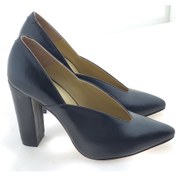 Resim VİNİCCİ AYAKKABI Hakiki Deri Stiletto Ayakkabı 