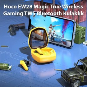 Resim K-yonlineticaret Hoco EW28 Bluetooth 5.3 Magic True Wireless Gaming Tws Bluetooth KULAKLIK-(5775) - KY002K-6RS3F5 