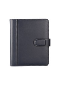 Resim Organizer Ajanda Tarihsiz Çizgili 4 Halkalı 19.5x23 CM - Lacivert 