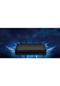 Resim Ruijie Reyee Rg ES08 8 Port 10/100 MBPS Yönetilemez Plastik Kasa Switch 