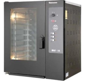 Resim Maksan Elektrik Isıtmalı 10 Tepsili Konveksiyonlu Patiseri Fırın 