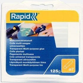 Resim Rapid Silikon Çubuk Şeffaf 125 gr D7mm Universal 