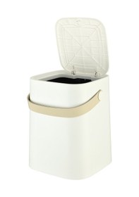 Resim Pratik Klik Çöp Kovası 8 Lt. Beyaz 