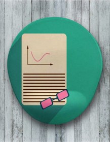 Resim Muhasebeci Oval Bilek Destekli Mouse Pad Mousepad 