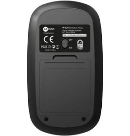 Resim Lenovo Lecoo Ws214 2.4ghz Kablosuz 1200dpı Siyah Optik Mouse Diğer 