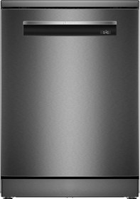 Resim Bosch SMP6ENC60T 6 Programlı Solo Bulaşık Makinesi Siyah Inox 