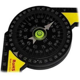 Resim TROY 25903 Gönye Kesim Açı Ölçer 