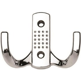 Resim Krom Kaplama Noktalı vestiyer Askısı 2 Li 