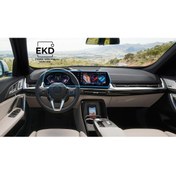 Resim EKD BMW İX2 Serisi 2024 - 2025 ŞEFFAF 9H NANO Ekran Koruyucu Sport Line - M SPORT Uyumlu 