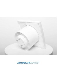 Resim Silent 200 Chz Sessiz. Timer 'Lı. Nem Sensörlü 125'Lik Banyo Fanı 
