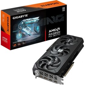 Resim GIGABYTE VGA Radeon 9070 GAMING OC 16GB, 384 Bit, GDDR7, HDMI Ekran Kartı - GV-R9070GAMING OC-16GD 