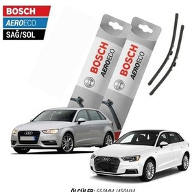 Resim Audi A3 2013 Model Bosch Aeroeco Muz Silecek Takımı 