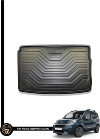 Resim Fiat Fiorino 2008+ Tam Uyumlu Kauçuk Bagaj Havuzu 