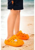 Resim Kiko Kids Eva Plaj Havuz Okul Kreş Erkek Çocuk Terlik Twg 755 Turuncu 