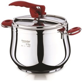 Resim Hascevher Esila 5.0 L Güveç Düdüklü Tencere Kırmızı 