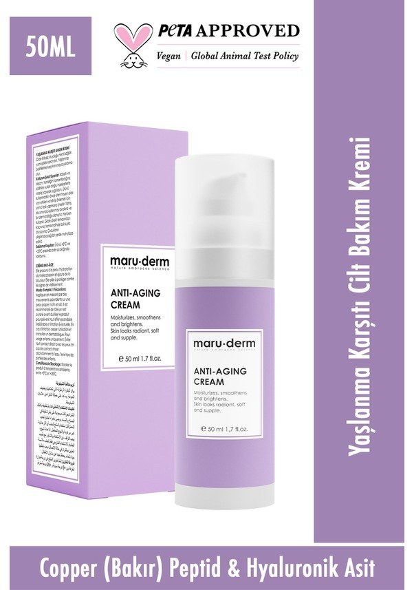 Maruderm Anti-Age Kırışıklık Karşıtı Bakım Kremi 50 ml Fiyatı ve Özelliklerı - Badem