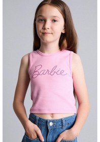 Resim Defacto Barbie Bisiklet Yaka Atlet Kız Çocuk H7261a826hspn666 Pembe-pn666 