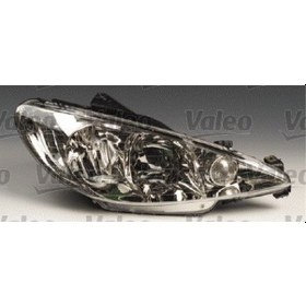 Resim VALEO 043051 Far / Sinyal Sol Seffaf Camli E ( Peugeot : 206 05-- ) 6208A0 (WF629341) 