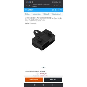 Resim 9638053380 Pejo Için Koltuk Isıtma Modülü Sıcaklık Kontrol Ünitesi 