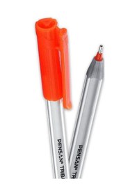 Resim Tükenmez Kalem Triball 1.0 MM Bilye Uç Turuncu Pensan 