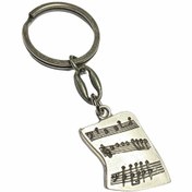 Resim Nota Müzik Anahtarlık 